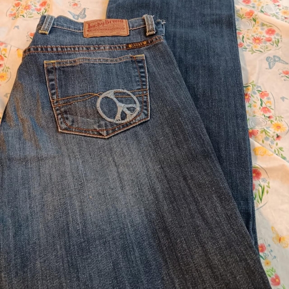 Lucky Brand Pants - Womens lucky brand bootcut denim blue jeans size 6
